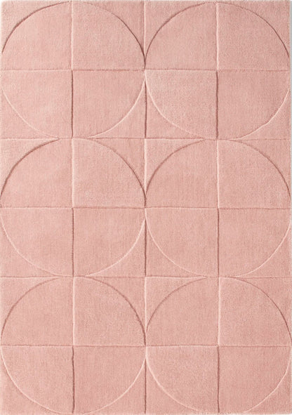Origin Blushes Handmade Tufted Wool Carpet - Headshot
