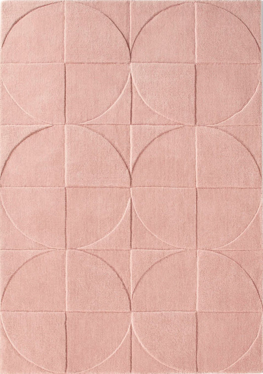 Origin Blushes Handmade Tufted Wool Carpet - Headshot