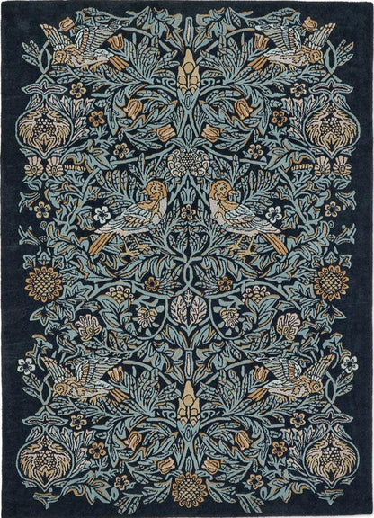 Herman Dawn Birds Handmade Tufted Wool Carpet - Headshot