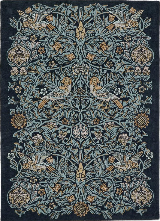 Herman Dawn Birds Handmade Tufted Wool Carpet - Headshot