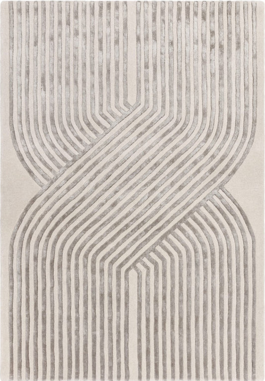 Asiatic Viscose Handmade Tufted Wool Carpet - Headshot 