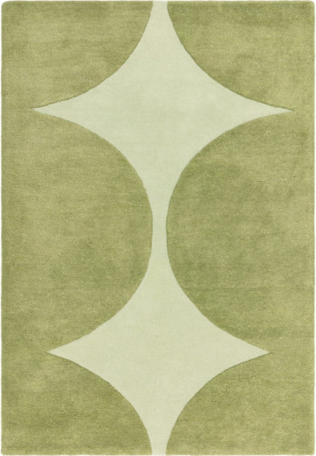 Hyryder Star Handmade Tufted Wool Carpet - Headshot