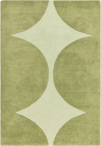 Hyryder Star Handmade Tufted Wool Carpet - Headshot