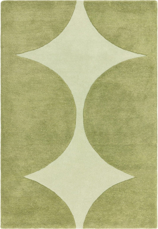 Hyryder Star Handmade Tufted Wool Carpet - Headshot