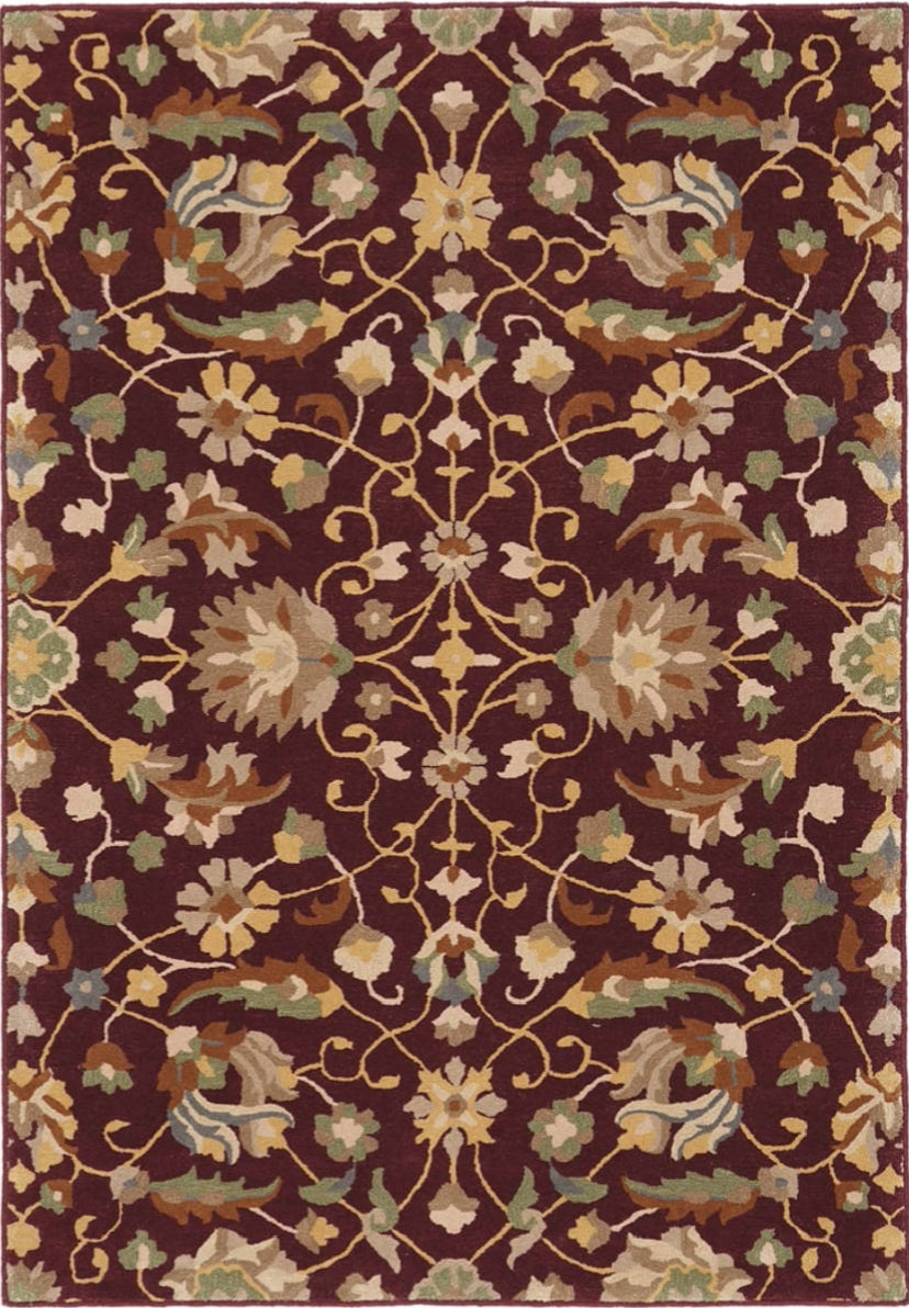 Castle Mario Handmade Tufted Wool Carpet - Headshot