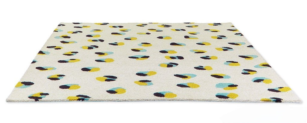 Leopard Dots Handmade Tufted Wool Carpet - Floorshot