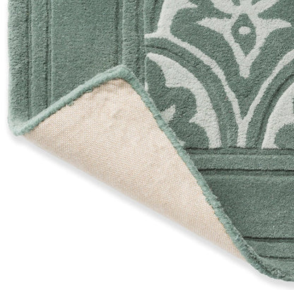 Rise & Fall Handmade Tufted Wool Carpet - Corner