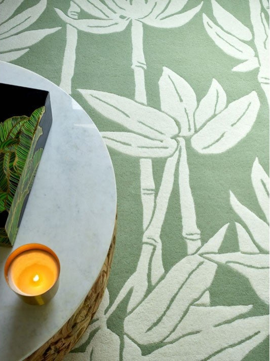 Florence Broadhurst Handmade Tufted Wool Carpet - CloseUp