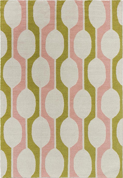 Lichen Planus Handmade Tufted Wool Carpet - Headshot
