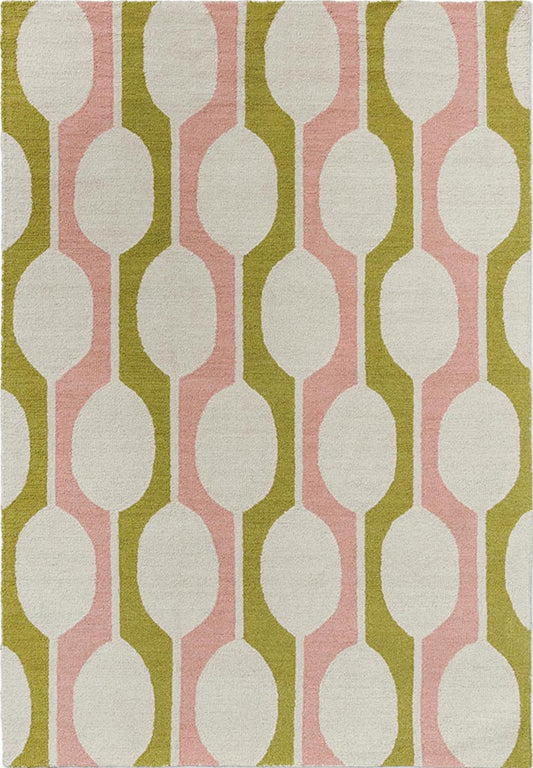 Lichen Planus Handmade Tufted Wool Carpet - Headshot