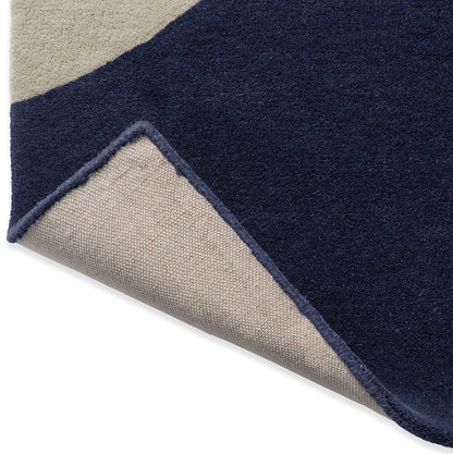 Humsafar Regal Handmade Tufted Wool Carpet - Corner