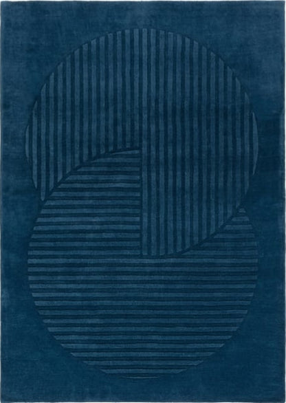 Nordic Nest Handmade Tufted Wool Carpet - Headshot