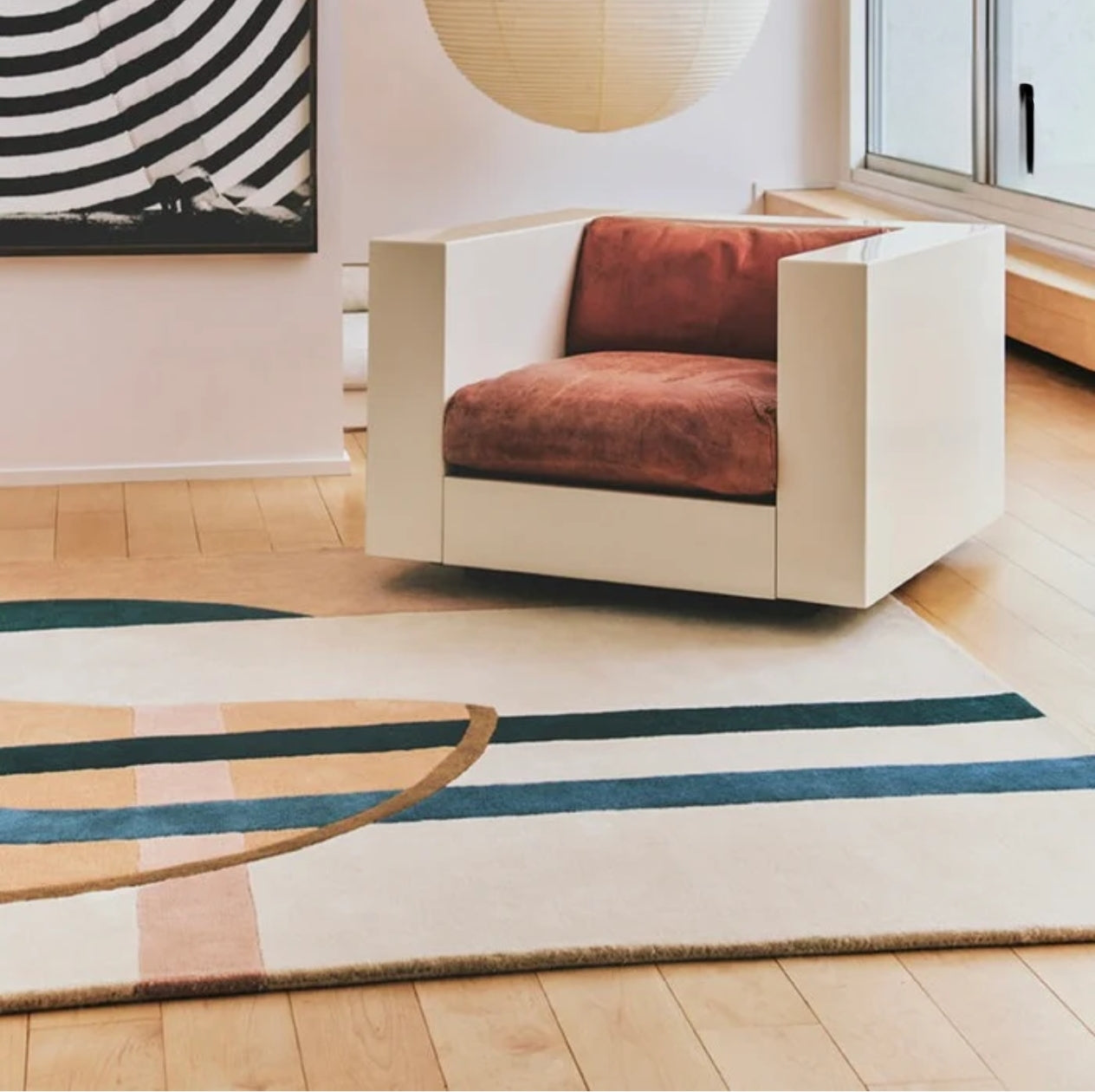 Florence Bourel Handmade Tufted Wool Carpet