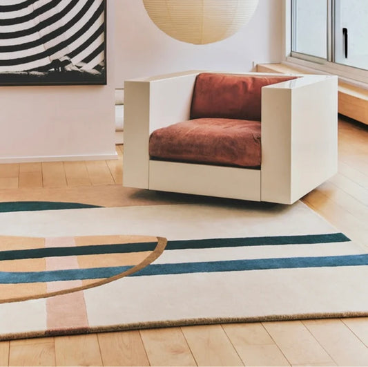 Florence Bourel Handmade Tufted Wool Carpet