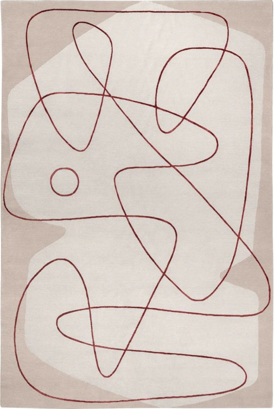 Asthetic Plexa Handmade Tufted Wool Carpet