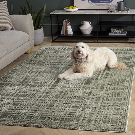 Topaz Neon Handmade Tufted Wool Carpet