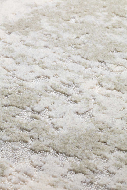 Flame Dawn Handmade Tufted Wool Carpet - CloseUp