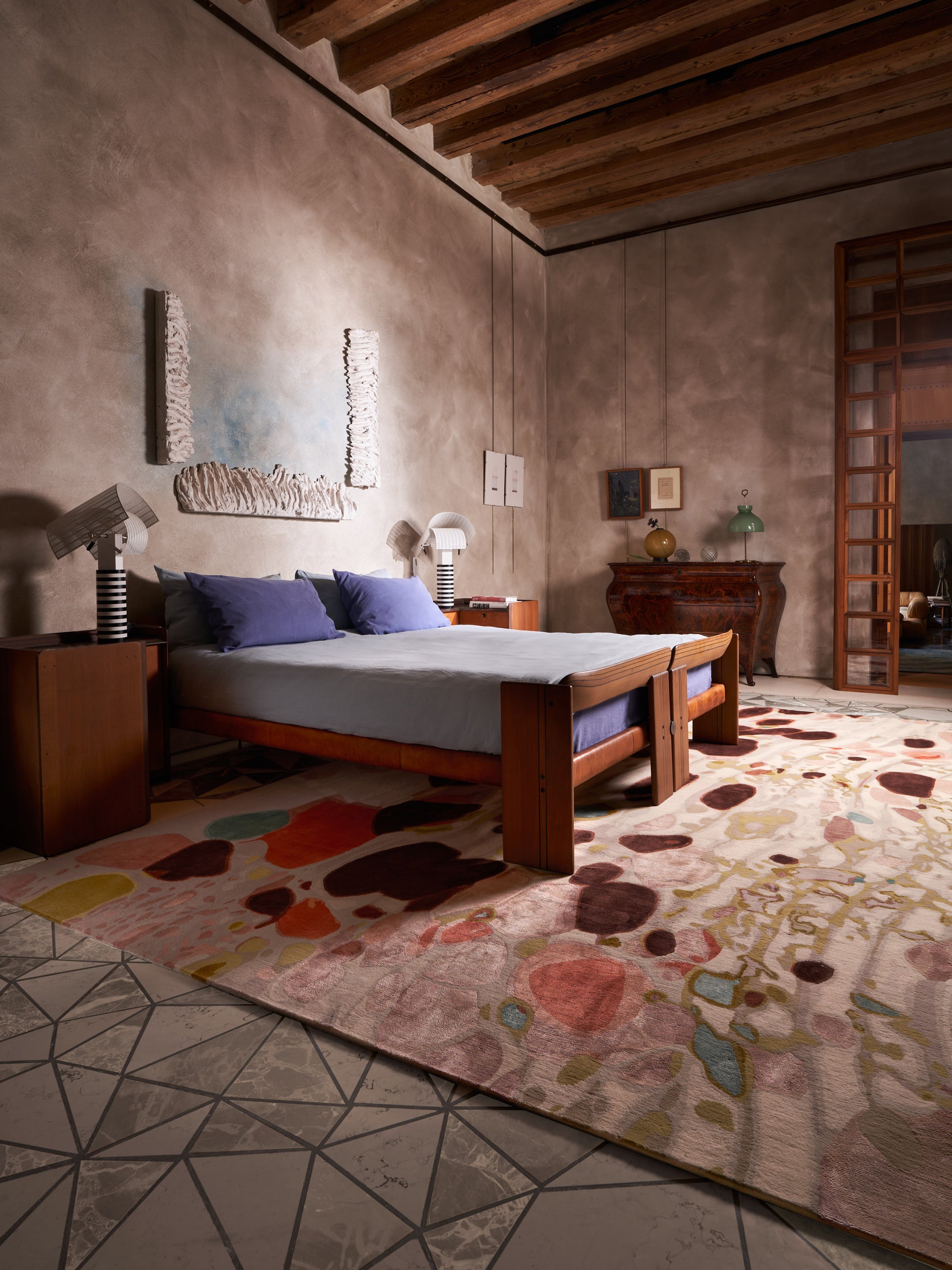 Oyster Stucco Handmade Tufted Wool Carpet - Floorshot