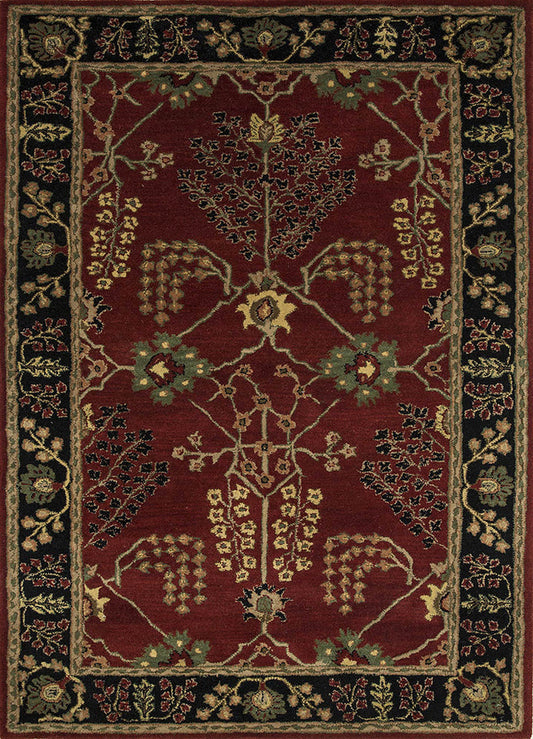 Brass Horizon Handmade Tufted Wool Carpet - Headshot