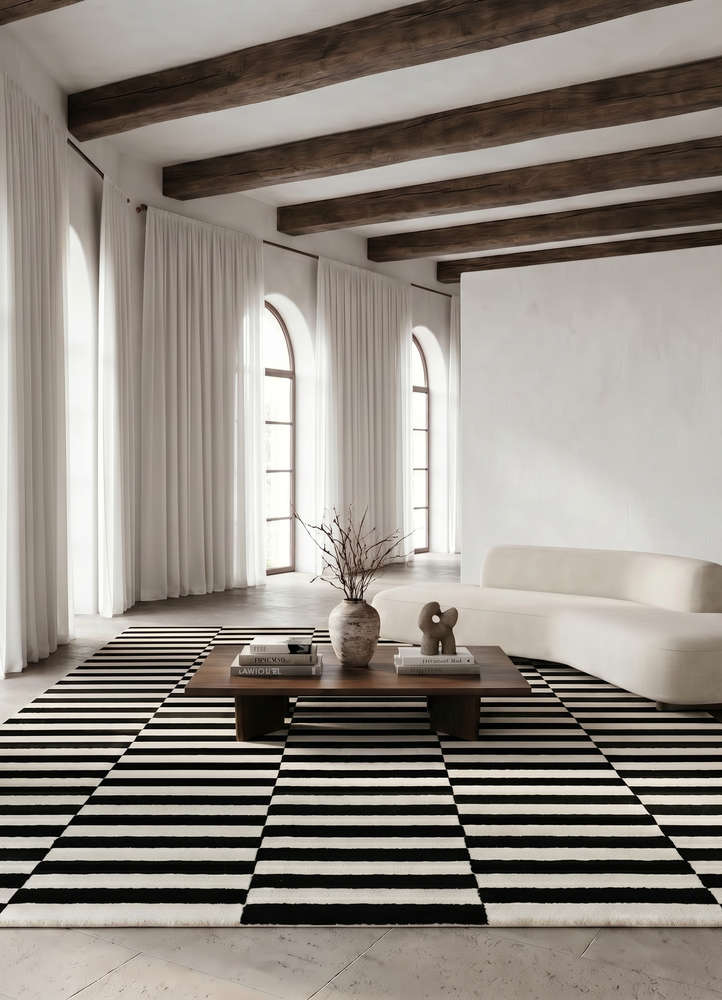 Crysta Japanese Handmade Tufted Wool Carpet