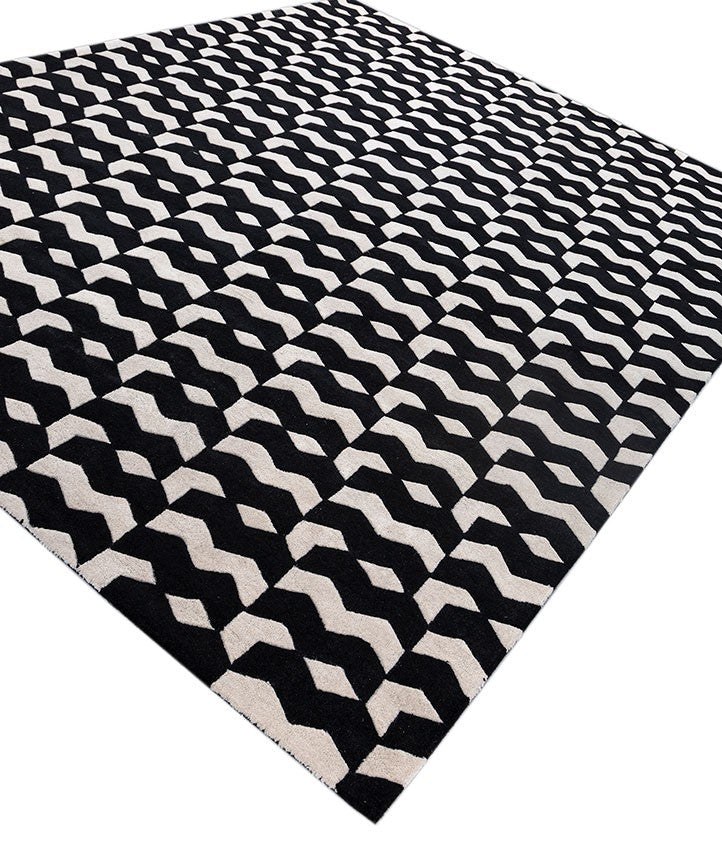 Algazaar Riphon Handmade Tufted Wool Carpet