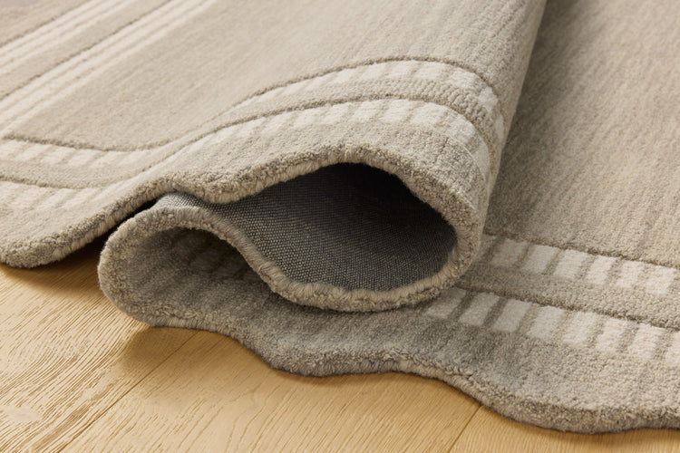 Nestar Tapestry Handmade Tufted Irregular Shaped Wool Carpet