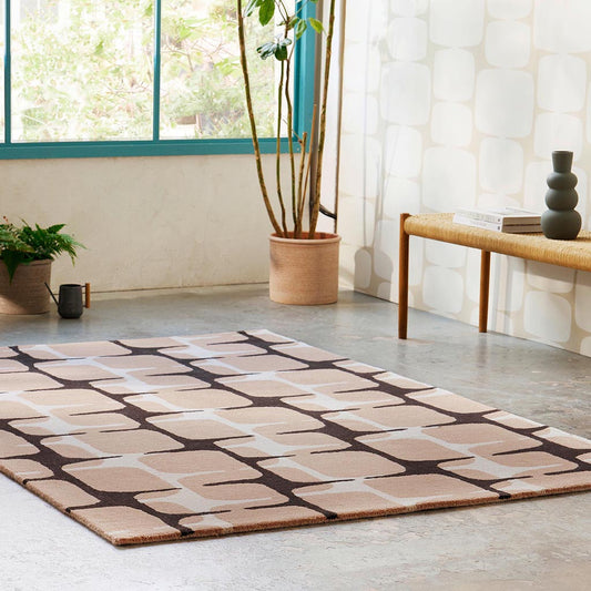 Scion Going Lohko Handmade Tufted Wool Carpet - Floorshot