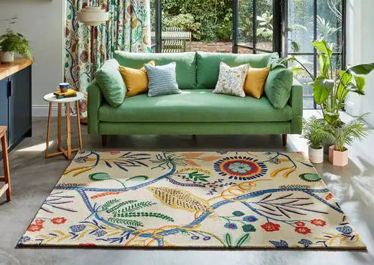 Santino Breeza Handmade Tufted Wool Carpet - Floorshot