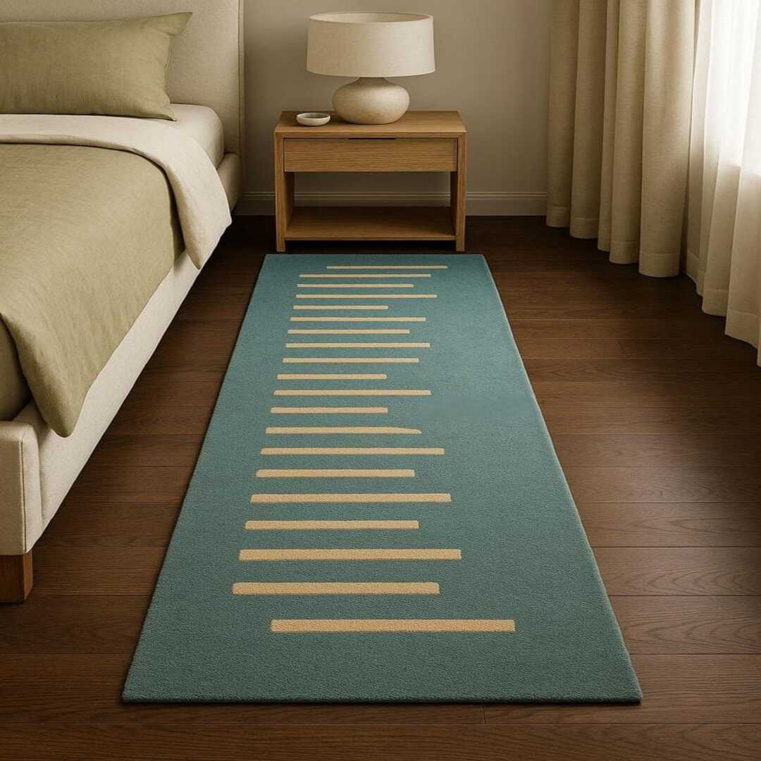 Parallel Decor Handmade Tufted Runner Wool Carpet