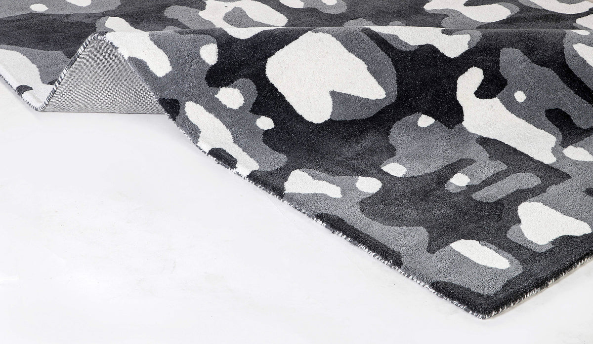 Flame Dawn Handmade Tufted Wool Carpet