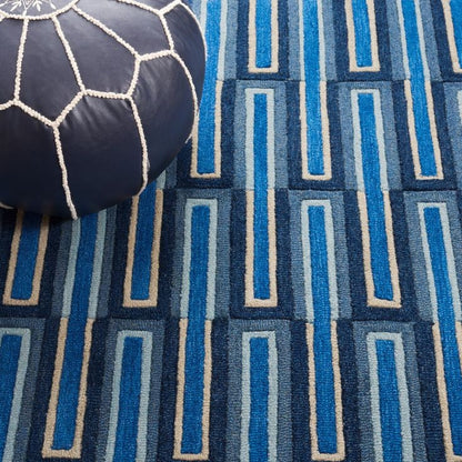 Orchid Street Handmade Tufted Wool Carpet - CloseUp