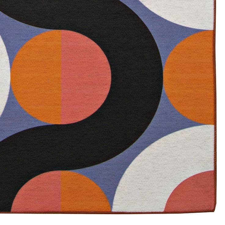 Poppins Meadow Handmade Tufted Wool Carpet - Corner