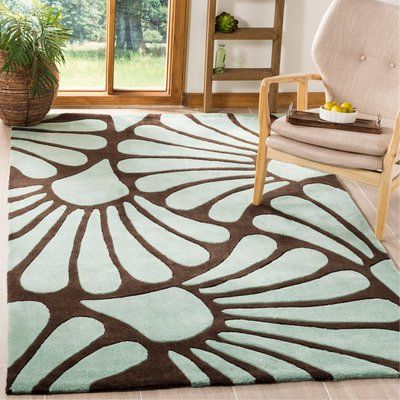 Autumn Whirl Handmade Tufted Wool Carpet - Floorshot