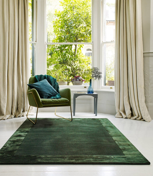 Cinnamon Rigid Handmade Tufted Wool Carpet - Floorshot