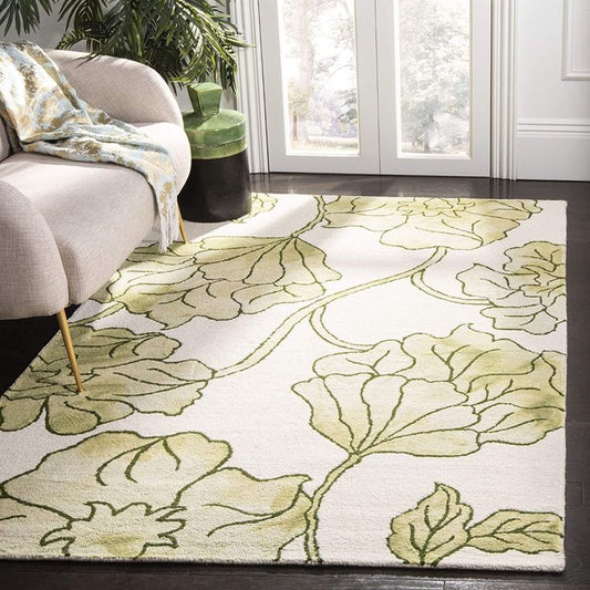 Linen Braid Handmade Tufted Wool Carpet - Floorshot