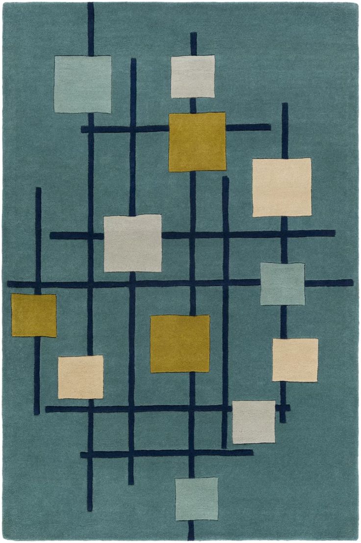 Wooden Path Handmade Tufted Wool Carpet - Headshot