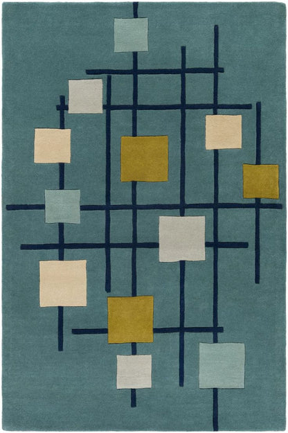 Wooden Path Handmade Tufted Wool Carpet - Headshot