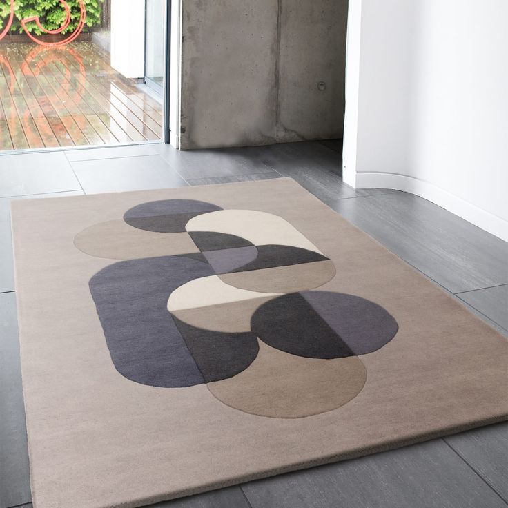 Honey Flow Handmade Tufted Wool Carpet - Floorshot