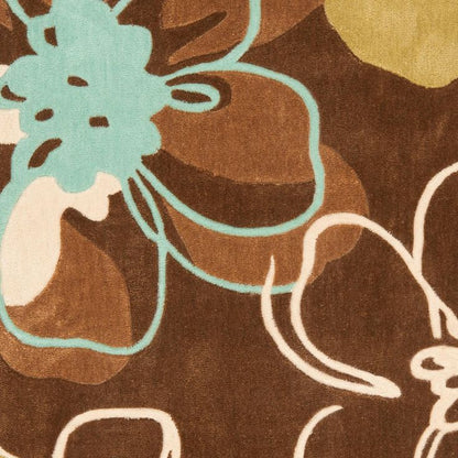 Cloudy Field Handmade Tufted Wool Carpet - CloseUp