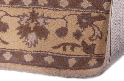 Ashley Thunder Handmade Tufted Wool Carpet - Corner