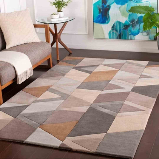 Crysta Japanese Handmade Tufted Wool Carpet