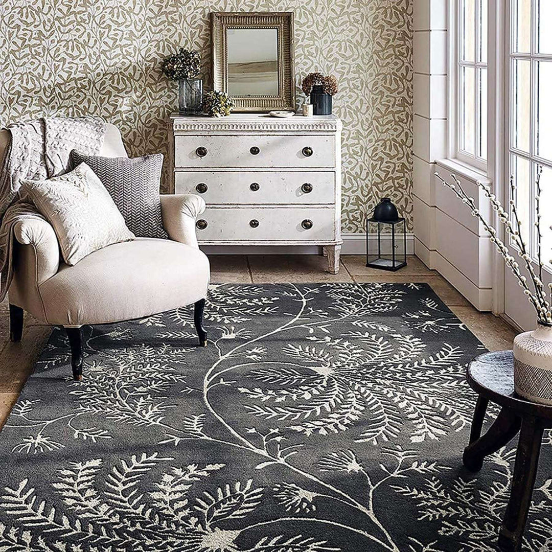 Sanderstone Mapper Handmade Tufted Wool Carpet - Floorshot