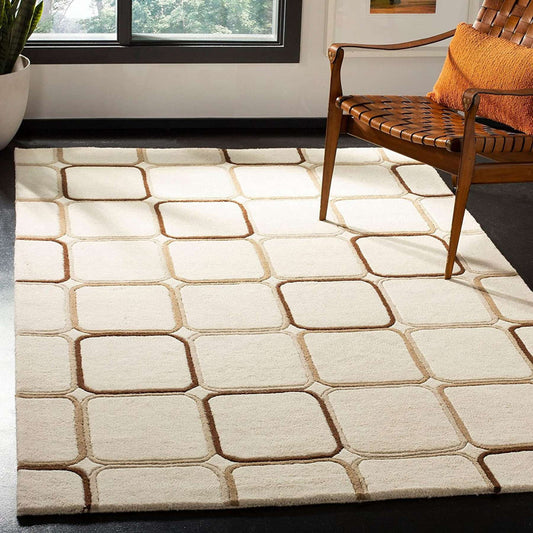 Premium Haze Handmade Tufted Wool Carpet - Floorshot