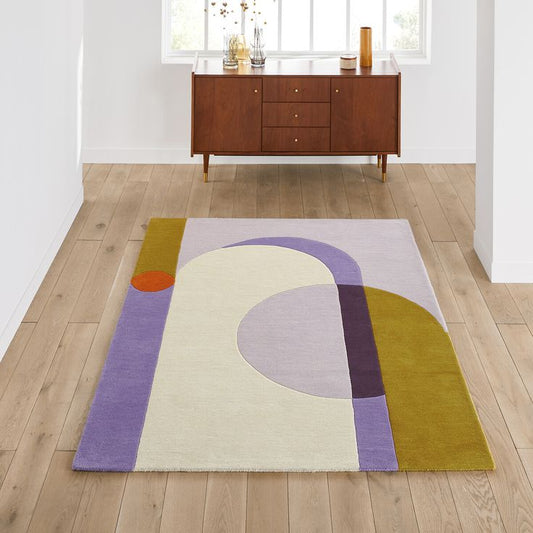Mystical Nest Handmade Tufted Wool Carpet - Floorshot