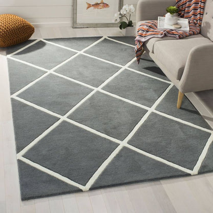 Sunset Looplet Handmade Tufted Wool Carpet - Floorshot