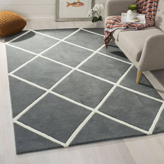 Sunset Looplet Handmade Tufted Wool Carpet - Floorshot