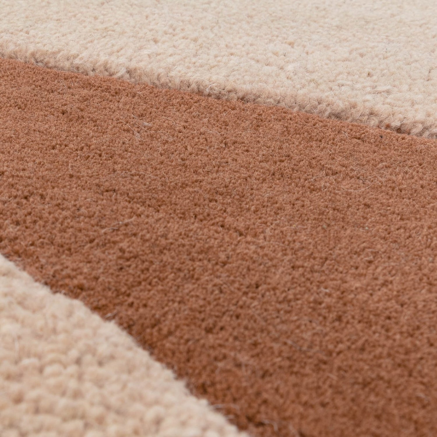 Sculpture Canva Handmade Tufted Wool Carpet - CloseUp