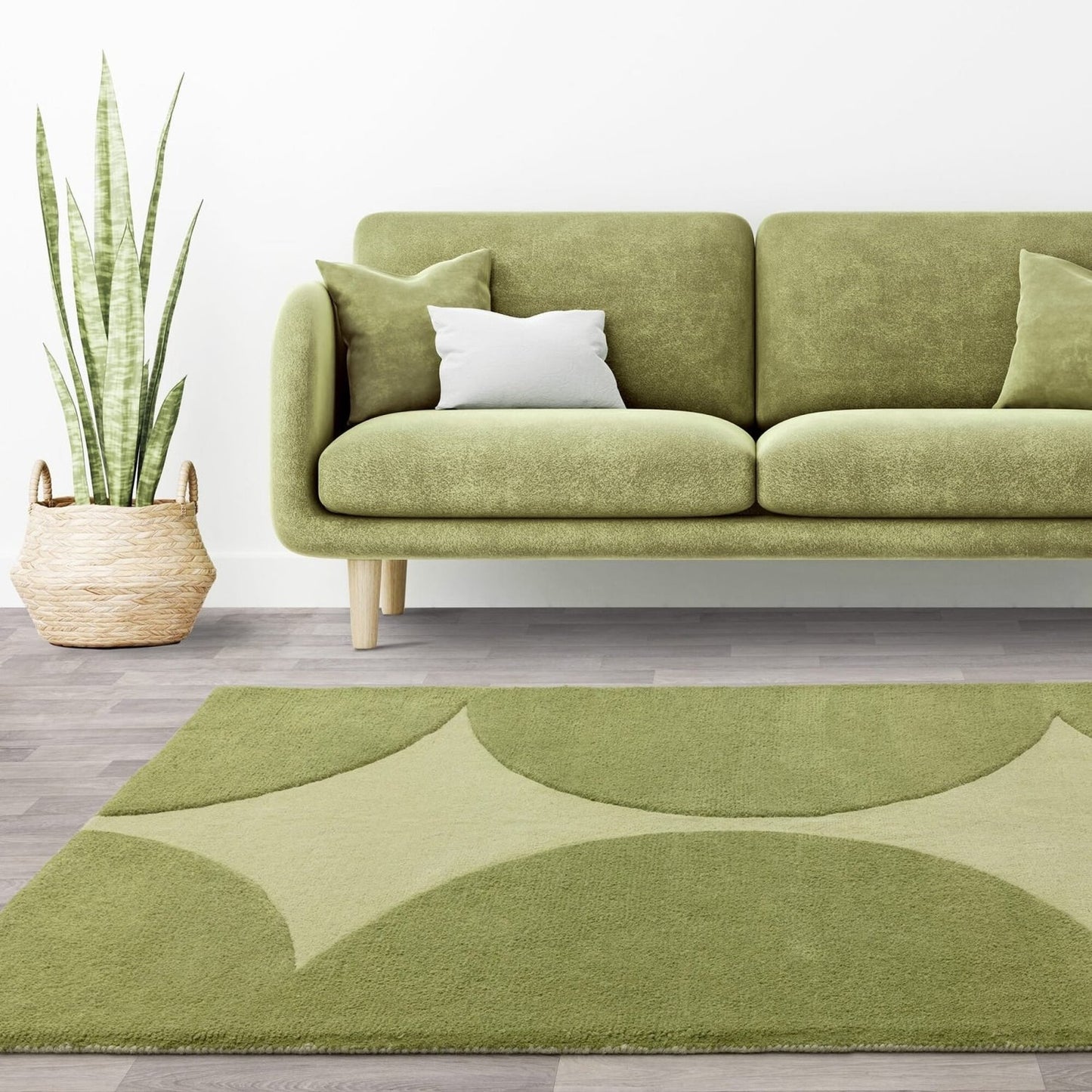 Hyryder Star Handmade Tufted Wool Carpet - Floorshot