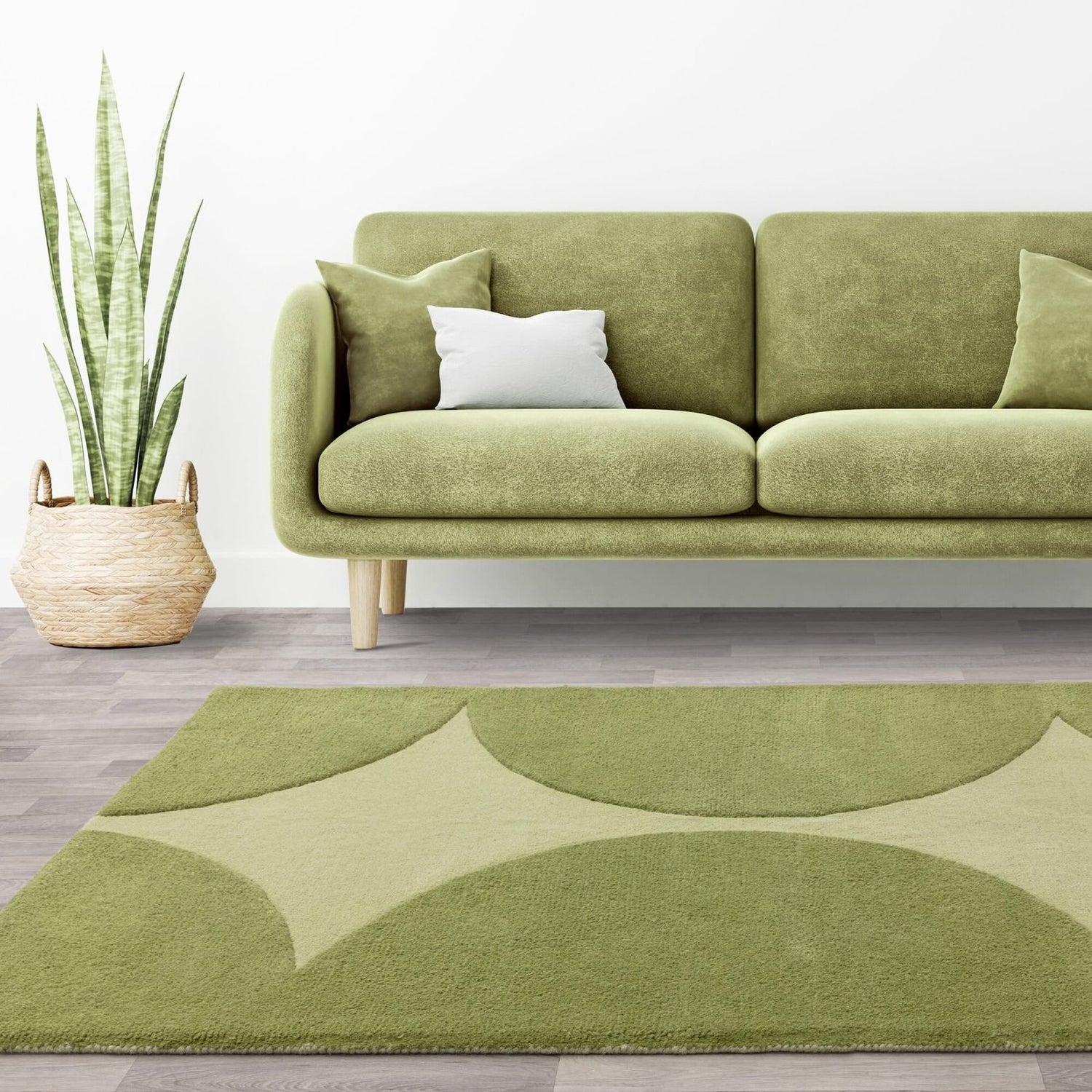 Hyryder Star Handmade Tufted Wool Carpet - Floorshot