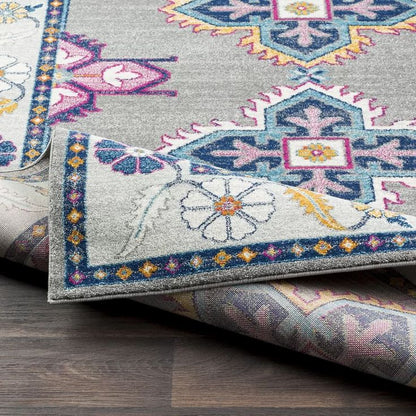 Fresh Whirl Handmade Tufted Wool Carpet - Corner